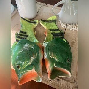 GMW Fish Bass Fishing Fun
Slides Shoes By Coddies
Size‎ 12-13